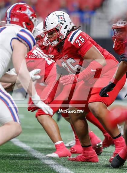 Thumbnail 3 in Jefferson vs. Sandy Creek (GHSA 3A Championship) photogallery.