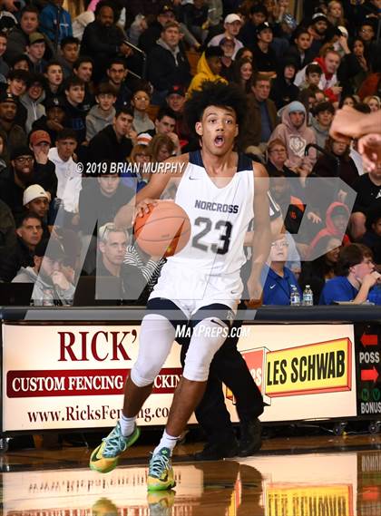 Thumbnail 3 in Norcross vs. Jefferson (Les Schwab Invitational) photogallery.
