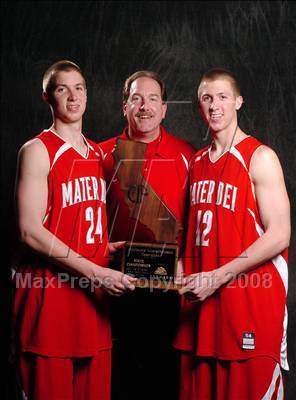 Thumbnail 2 in Mater Dei Award Photos (CIF State D2 Final) photogallery.