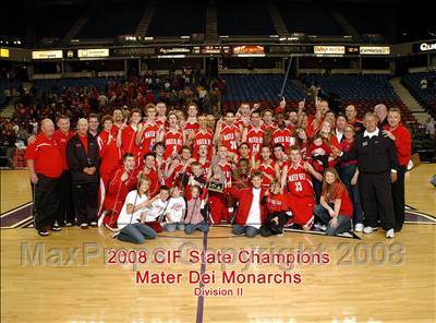 Thumbnail 2 in Mater Dei Award Photos (CIF State D2 Final) photogallery.