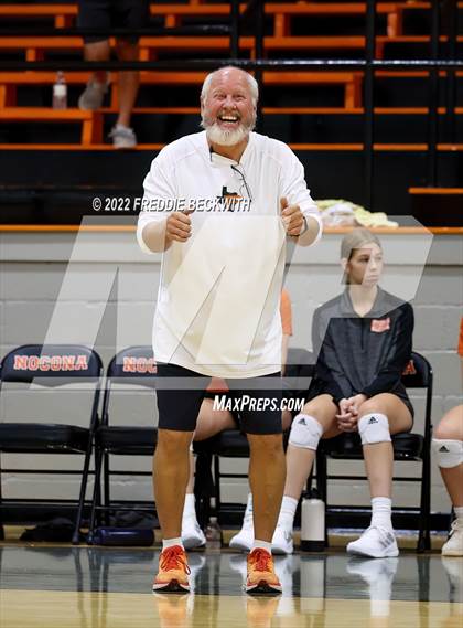 Thumbnail 2 in Petrolia vs. Jacksboro (Nocona Tournament) photogallery.