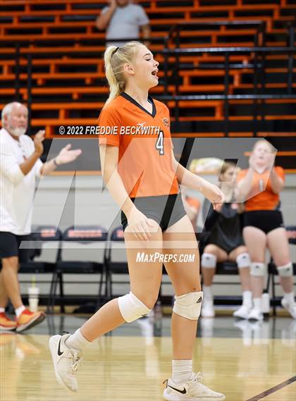Thumbnail 3 in Petrolia vs. Jacksboro (Nocona Tournament) photogallery.