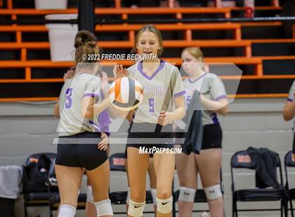 Thumbnail 2 in Petrolia vs. Jacksboro (Nocona Tournament) photogallery.