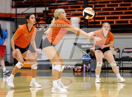 Thumbnail 3 in Petrolia vs. Jacksboro (Nocona Tournament) photogallery.