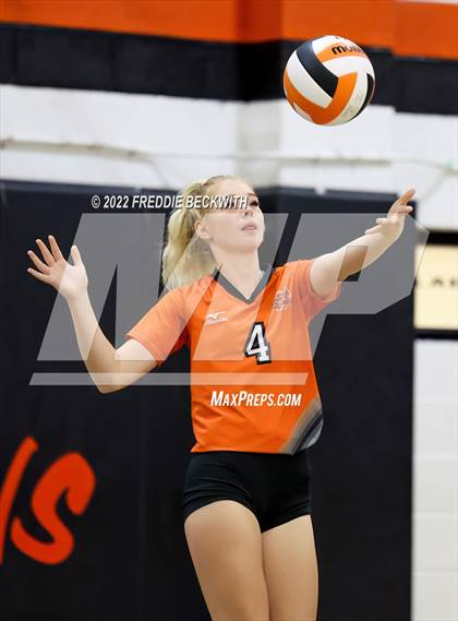Thumbnail 3 in Petrolia vs. Jacksboro (Nocona Tournament) photogallery.