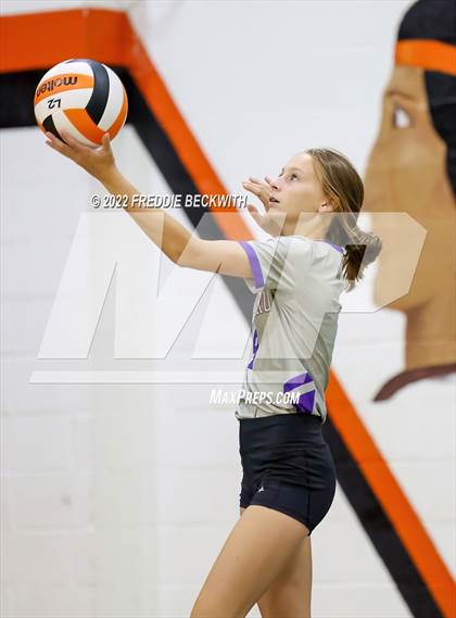Thumbnail 2 in Petrolia vs. Jacksboro (Nocona Tournament) photogallery.