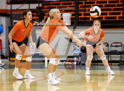 Thumbnail 1 in Petrolia vs. Jacksboro (Nocona Tournament) photogallery.