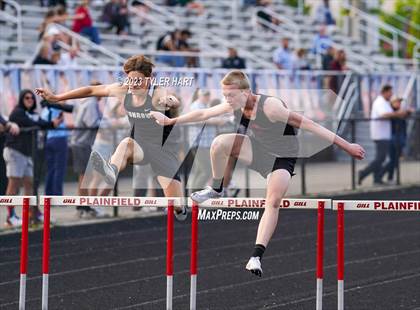 Thumbnail 3 in IHSAA Sectional #12 (Hurdles) photogallery.