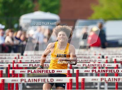Thumbnail 1 in IHSAA Sectional #12 (Hurdles) photogallery.