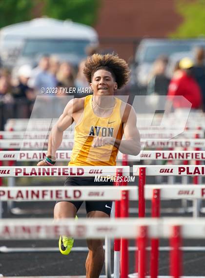 Thumbnail 3 in IHSAA Sectional #12 (Hurdles) photogallery.