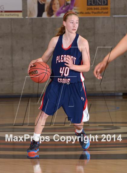 Thumbnail 1 in Pleasant Grove vs Oak Ridge (CIF SJS D1 Playoffs) photogallery.