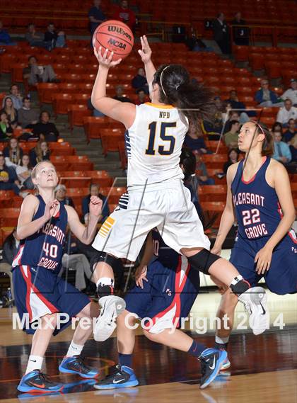 Thumbnail 2 in Pleasant Grove vs Oak Ridge (CIF SJS D1 Playoffs) photogallery.