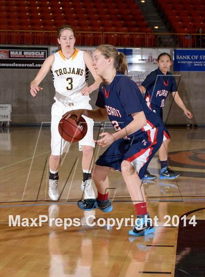 Thumbnail 1 in Pleasant Grove vs Oak Ridge (CIF SJS D1 Playoffs) photogallery.