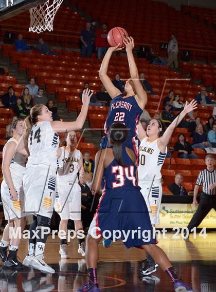 Thumbnail 1 in Pleasant Grove vs Oak Ridge (CIF SJS D1 Playoffs) photogallery.