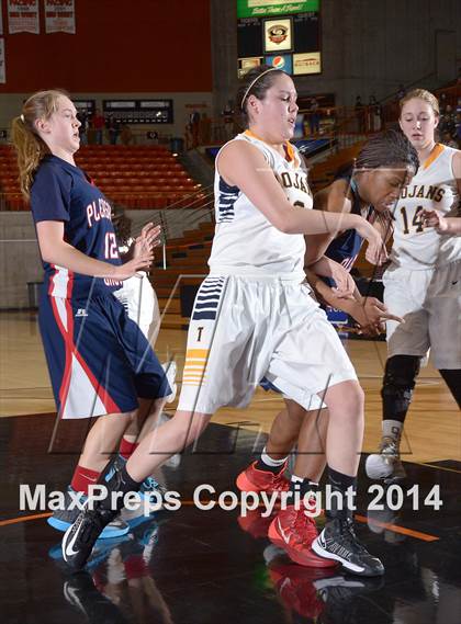 Thumbnail 3 in Pleasant Grove vs Oak Ridge (CIF SJS D1 Playoffs) photogallery.