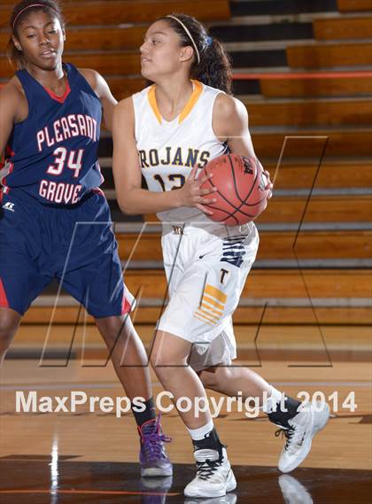 Thumbnail 2 in Pleasant Grove vs Oak Ridge (CIF SJS D1 Playoffs) photogallery.