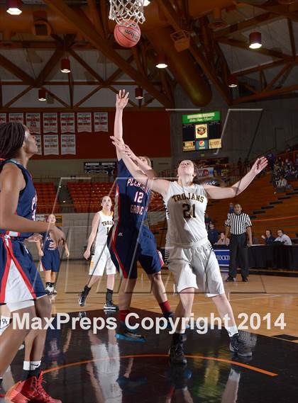 Thumbnail 1 in Pleasant Grove vs Oak Ridge (CIF SJS D1 Playoffs) photogallery.
