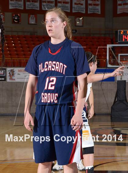 Thumbnail 1 in Pleasant Grove vs Oak Ridge (CIF SJS D1 Playoffs) photogallery.