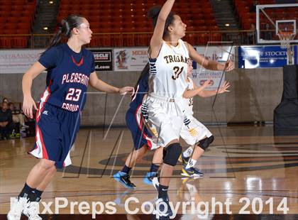 Thumbnail 3 in Pleasant Grove vs Oak Ridge (CIF SJS D1 Playoffs) photogallery.