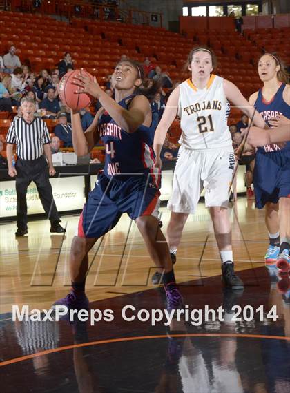 Thumbnail 3 in Pleasant Grove vs Oak Ridge (CIF SJS D1 Playoffs) photogallery.