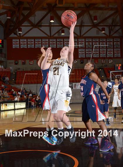 Thumbnail 3 in Pleasant Grove vs Oak Ridge (CIF SJS D1 Playoffs) photogallery.