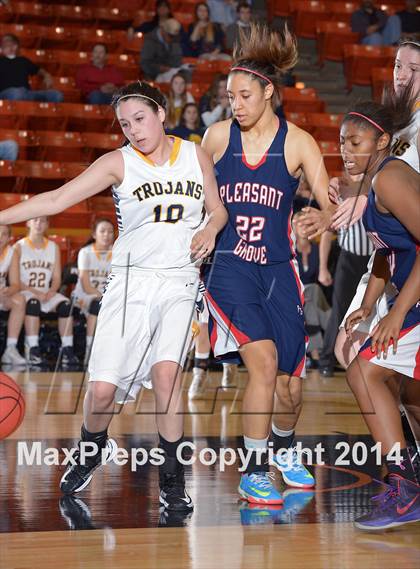 Thumbnail 1 in Pleasant Grove vs Oak Ridge (CIF SJS D1 Playoffs) photogallery.