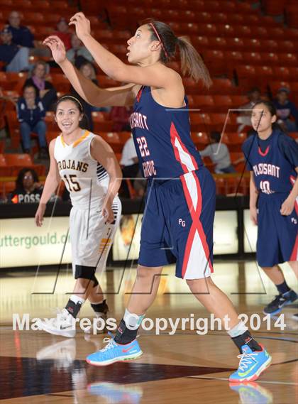 Thumbnail 1 in Pleasant Grove vs Oak Ridge (CIF SJS D1 Playoffs) photogallery.