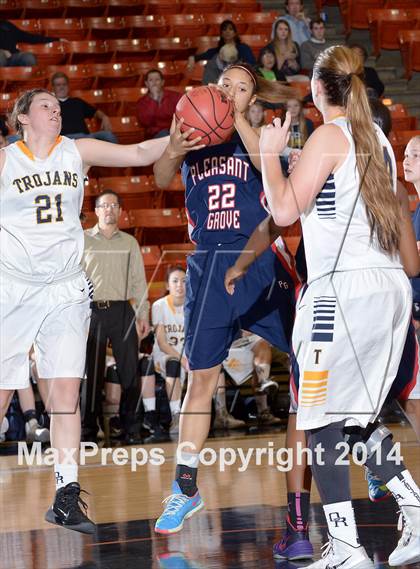 Thumbnail 2 in Pleasant Grove vs Oak Ridge (CIF SJS D1 Playoffs) photogallery.
