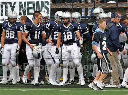 Thumbnail 2 in Miramonte vs. Glacier Peak (CBA Football Classic) photogallery.