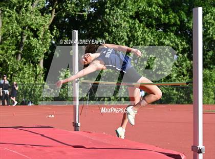 Thumbnail 3 in New Jersey Athletic Conference Meet (High Jump) photogallery.