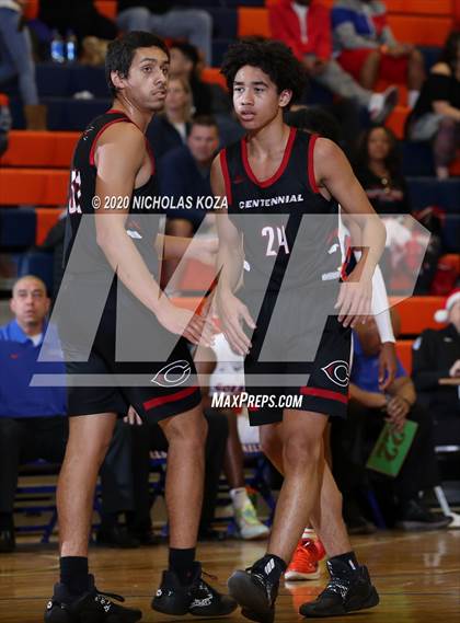 Thumbnail 1 in Bishop Gorman vs. Centennial (Tarkanian Classic) photogallery.