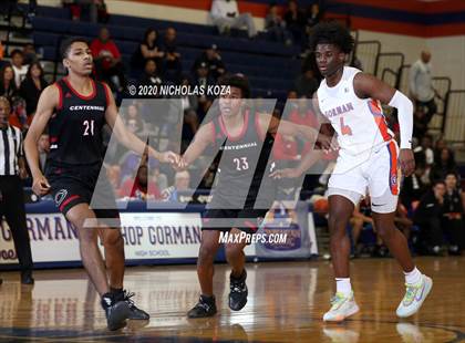 Thumbnail 2 in Bishop Gorman vs. Centennial (Tarkanian Classic) photogallery.