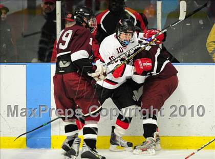 Thumbnail 3 in North Haven vs. New Canaan (CIAC Division 1 Quarterfinal) photogallery.