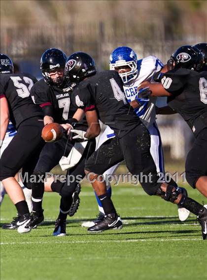 Thumbnail 3 in Cypress Creek vs. Pearland (5A Region 3 Regionals) photogallery.