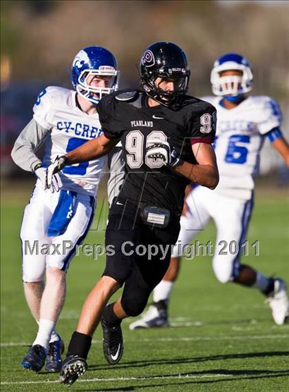 Thumbnail 2 in Cypress Creek vs. Pearland (5A Region 3 Regionals) photogallery.
