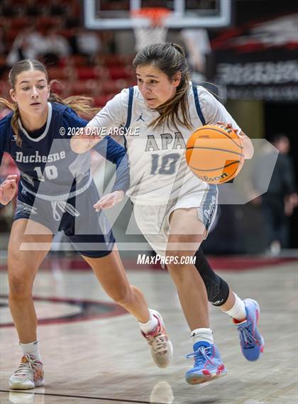 Thumbnail 3 in Draper APA vs. Duchesne (UHSAA 2A Quarterfinal) photogallery.