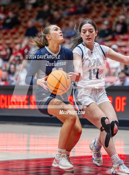 Thumbnail 2 in Draper APA vs. Duchesne (UHSAA 2A Quarterfinal) photogallery.