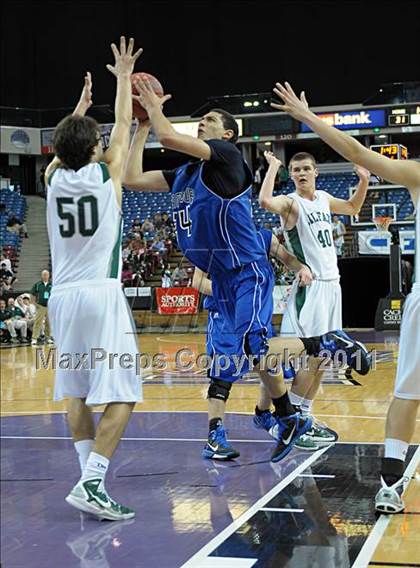 Thumbnail 3 in Amador vs Colfax (CIF SJS D4 Final) photogallery.
