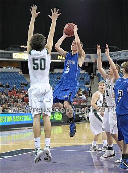 Thumbnail 1 in Amador vs Colfax (CIF SJS D4 Final) photogallery.