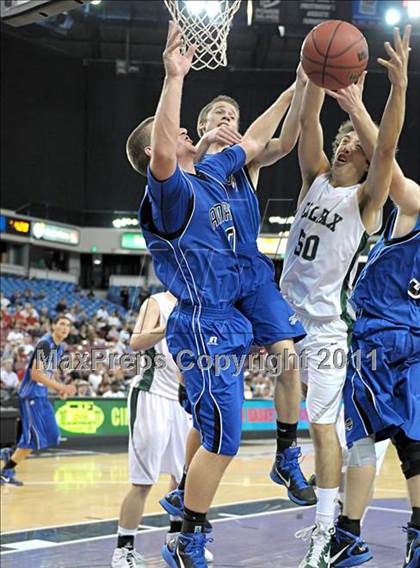 Thumbnail 3 in Amador vs Colfax (CIF SJS D4 Final) photogallery.
