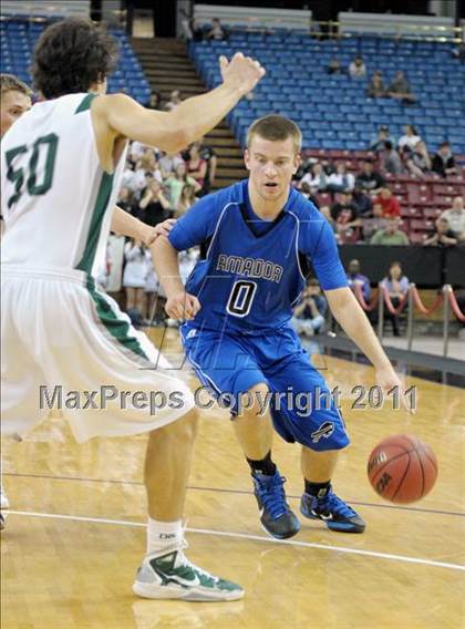 Thumbnail 2 in Amador vs Colfax (CIF SJS D4 Final) photogallery.