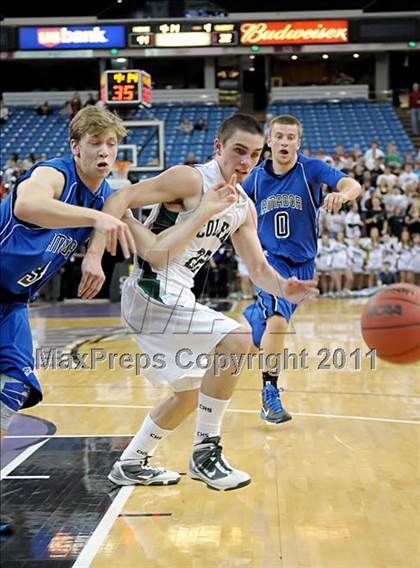 Thumbnail 3 in Amador vs Colfax (CIF SJS D4 Final) photogallery.