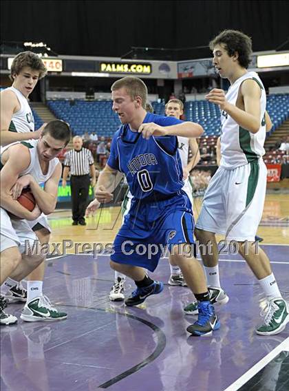 Thumbnail 3 in Amador vs Colfax (CIF SJS D4 Final) photogallery.