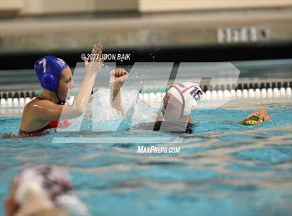 Thumbnail 3 in St. Ignatius College Preparatory vs Sacred Heart Prep (Saint Francis Invitational) photogallery.