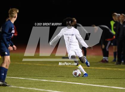 Thumbnail 3 in Liberty Common vs. Frontier Academy (CHSAA 3A Semifinal) photogallery.