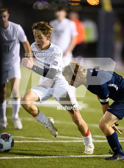 Thumbnail 3 in Liberty Common vs. Frontier Academy (CHSAA 3A Semifinal) photogallery.