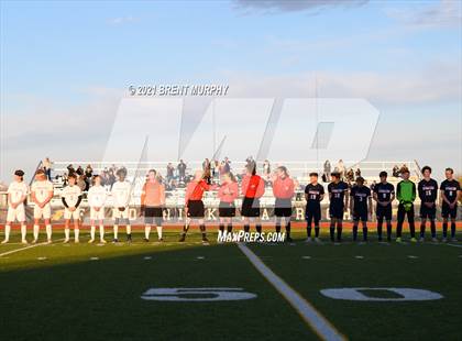 Thumbnail 3 in Liberty Common vs. Frontier Academy (CHSAA 3A Semifinal) photogallery.