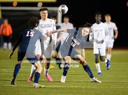 Thumbnail 3 in Liberty Common vs. Frontier Academy (CHSAA 3A Semifinal) photogallery.