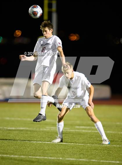 Thumbnail 3 in Liberty Common vs. Frontier Academy (CHSAA 3A Semifinal) photogallery.