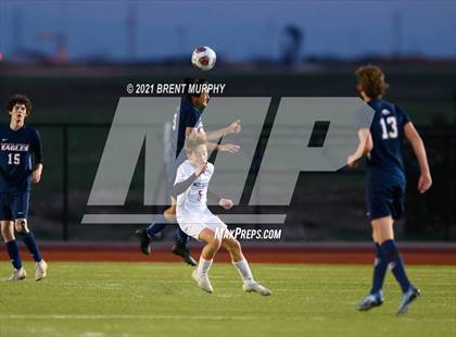 Thumbnail 3 in Liberty Common vs. Frontier Academy (CHSAA 3A Semifinal) photogallery.